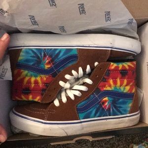 Tie dye vans